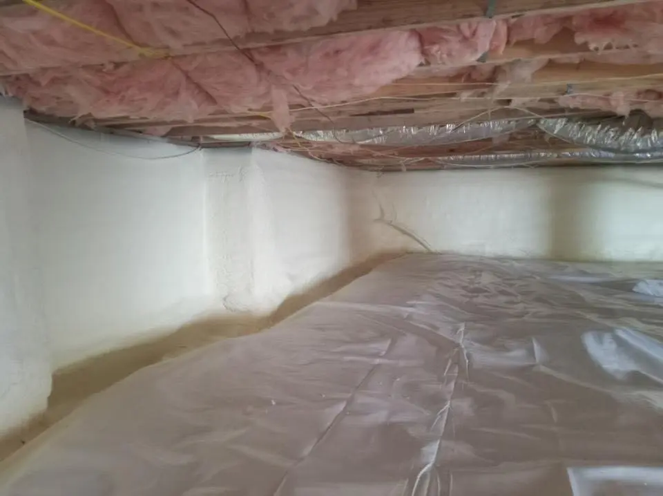 Crawl space encapsulation with closed-cell spray foam for Spray Foam Roofing in Walnut Park